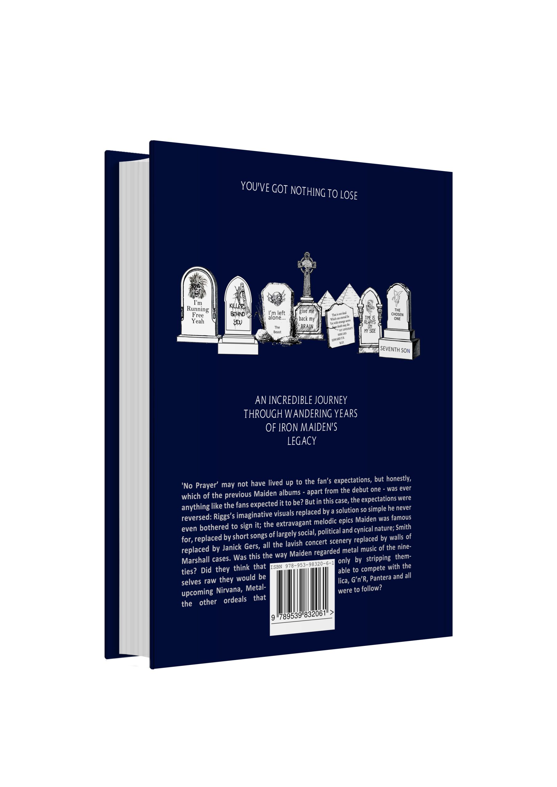 ‘No Prayer For The Dying’ album book