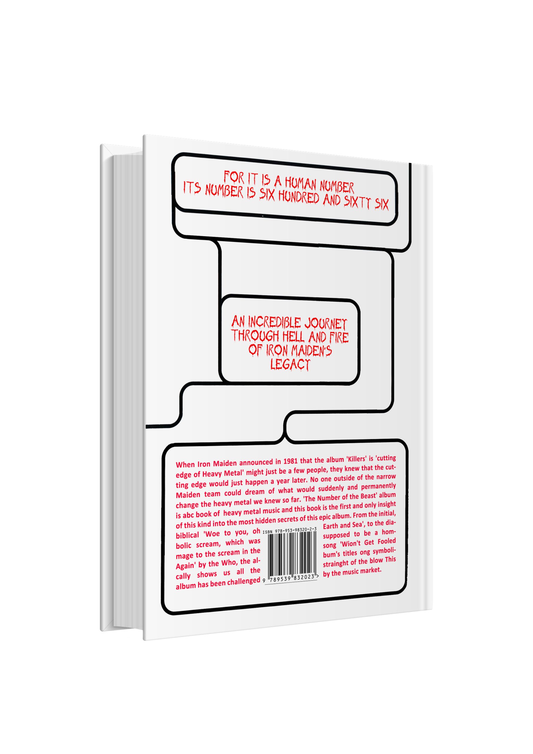 ‘The Number Of The Beast’ album book