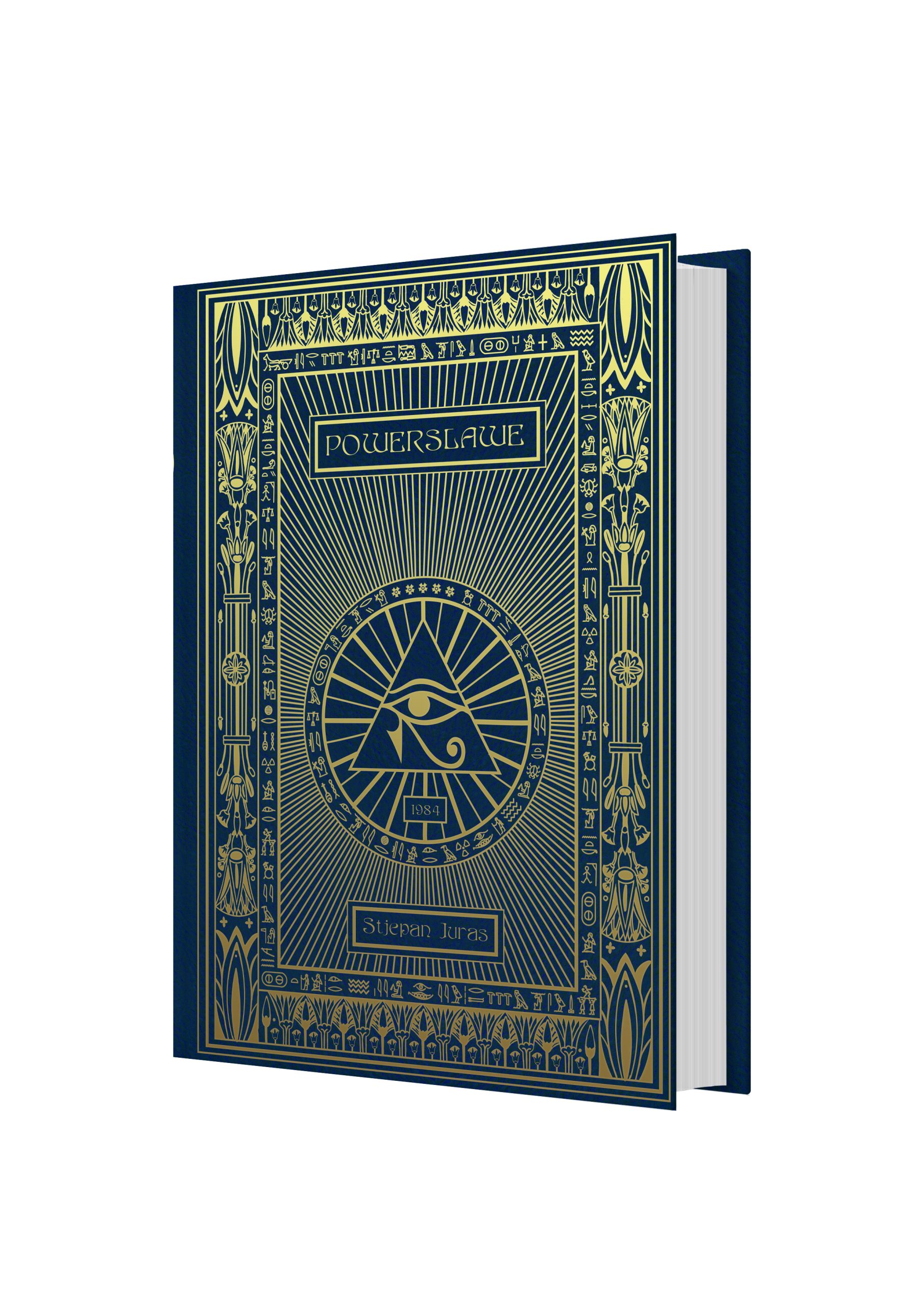 ‘Powerslave’ leather book