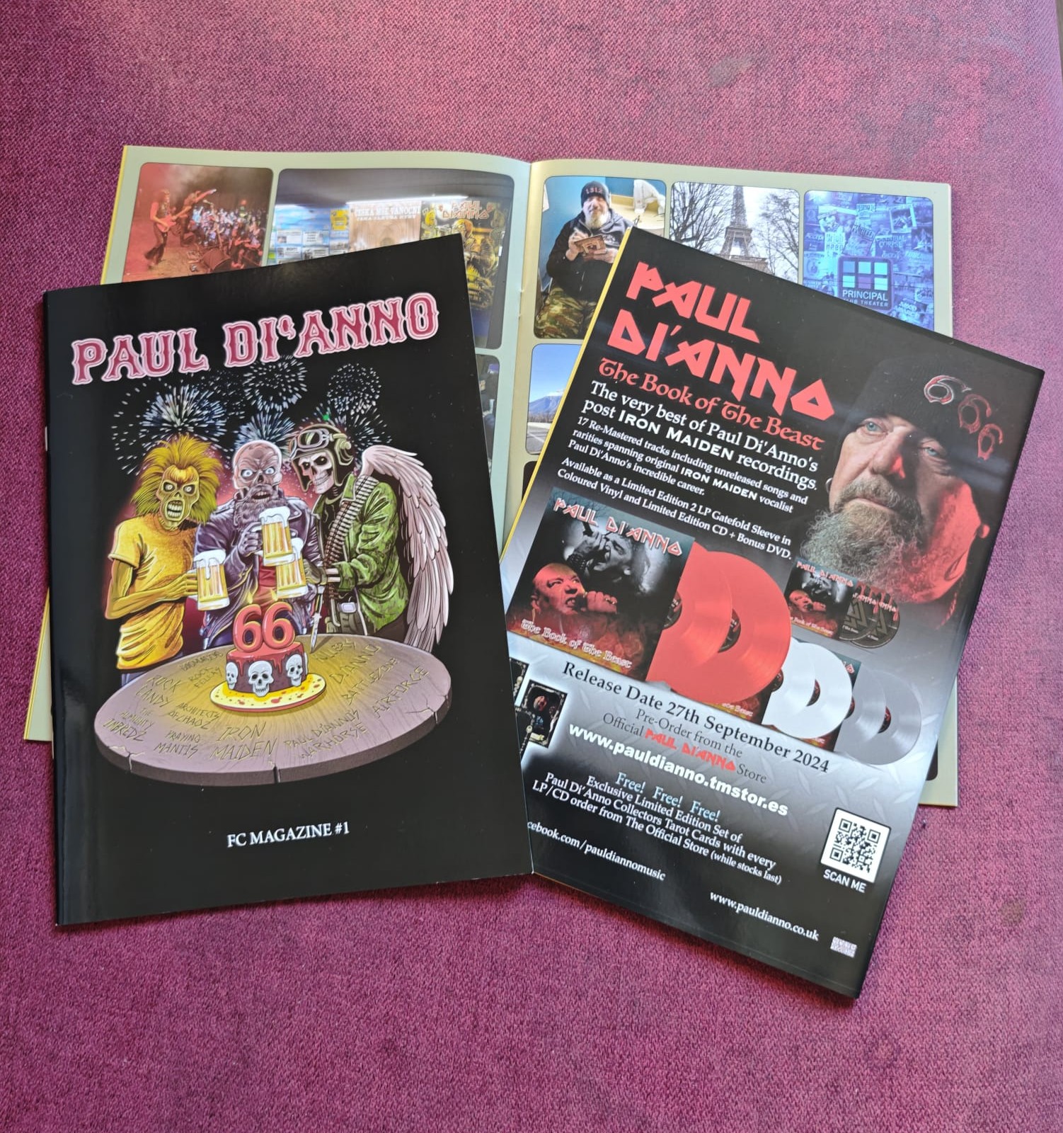 Paul Di’Anno Halloween giveaway